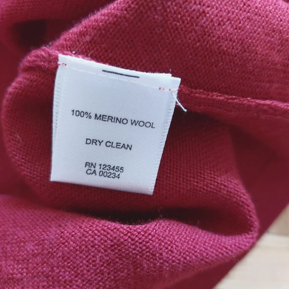 100% merino wool  sweater size S - Picture 5 of 5